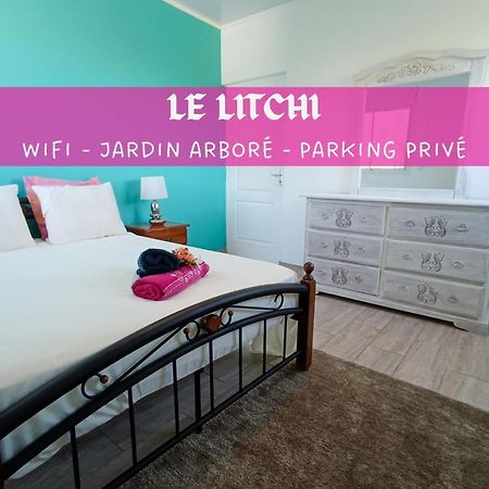 Apartament Le Litchi - Renove - Jardin Arbore Bras des Chevrettes Zewnętrze zdjęcie