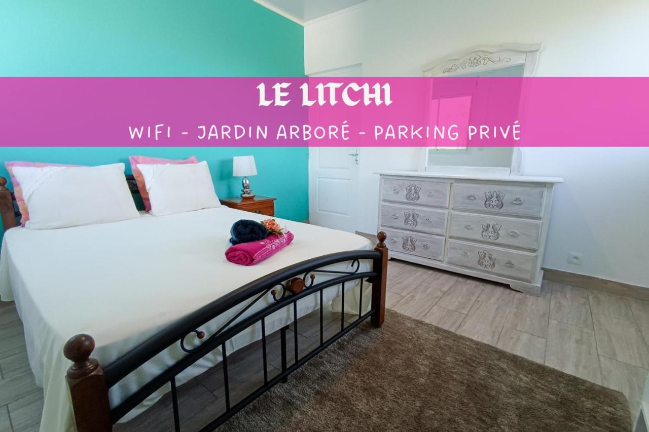 Apartament Le Litchi - Renove - Jardin Arbore Bras des Chevrettes Zewnętrze zdjęcie